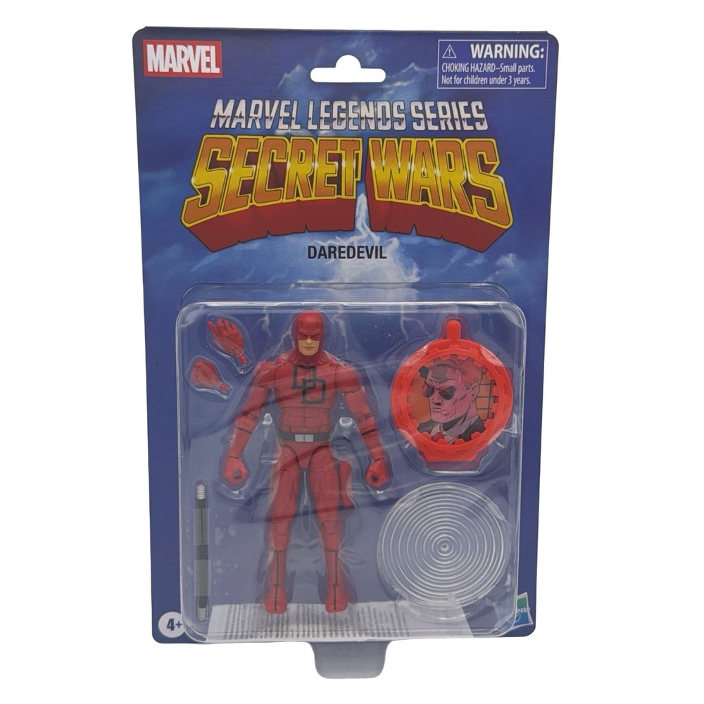Marvel Legends Daredevil Action Figure New Secret Wars Retro Carded 6 Inch